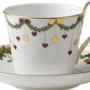 Star Fluted Cup and Saucer 27cl
