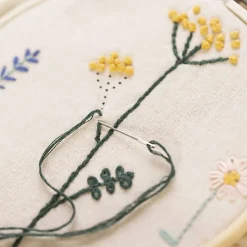 Start DIY Kit Broderi, Blomster