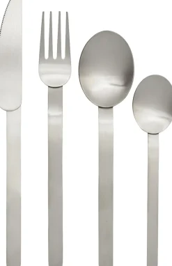 Stelo Cutlery - Set of 4 - Brushed Stainless Steel