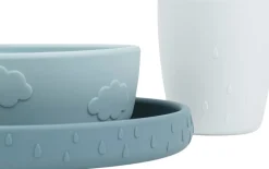 Stick&Stay spisesæt Deer friends Blå