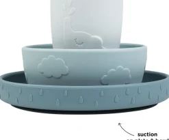 Stick&Stay spisesæt Deer friends Blå