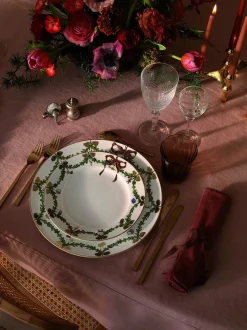 Stjerne Riflet Jul 27 cm. tallerken