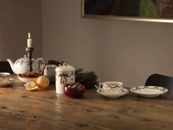 Stjerne Riflet Jul 19 cm. tallerken