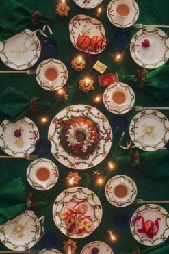 StjerneRiflet serviet grøn2stk