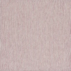 Stofserviet dobbeltvævet rød/hvidstribet