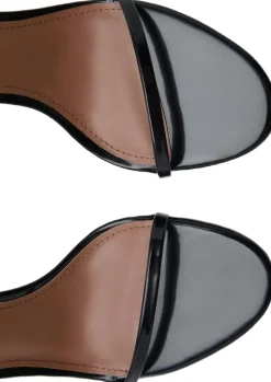 Strappy heeled sandals