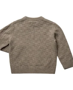 Strikka RWS wool & cashmere pullover med struktur
