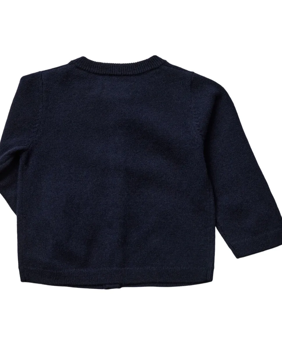 Strikka RWS wool & cashmere baby cardigan