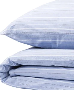 Stripe washed percale