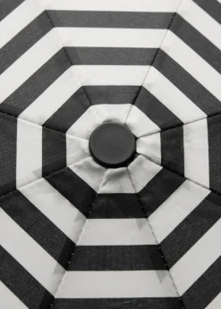 Stripe-printed umbrella