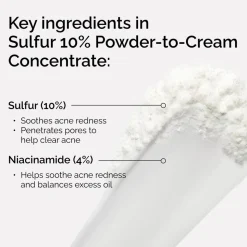 Sulfur 10% Powder-to-Cream Concentrate