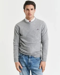 SUPERFINE LAMBSWOOL C-NECK