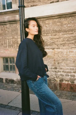 Sweat drawstring top - Sheela