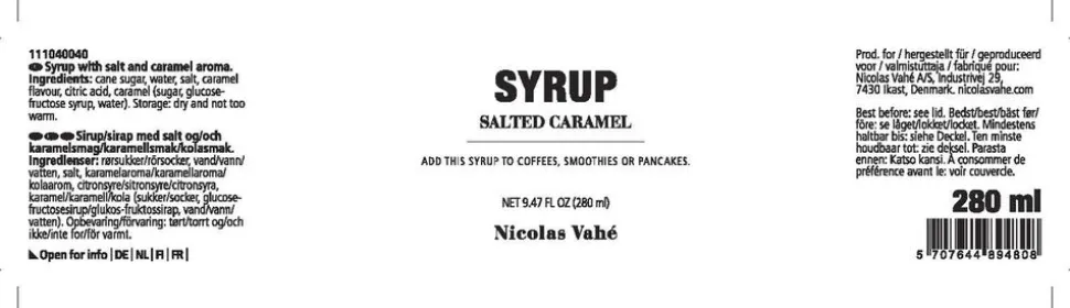 Syrup, Salted caramel