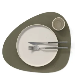 Table Mat Curve L Nupo Army Green