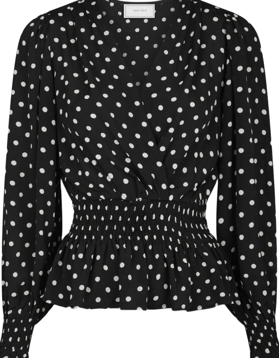 Tamona Crepe Dot Blouse