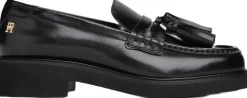TASSEL SQUARISH TOE LTHR LOAFER