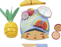 Tender Leaf - Skærebræt med tropisk frugt