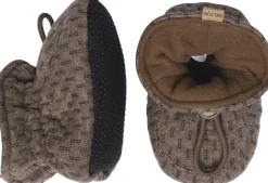 Textile slippers w. structure