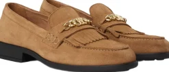 TH CHAIN FRINGE SUEDE LOAFER