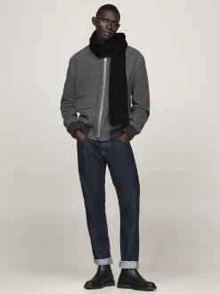 TH FLAG PIMA COTTON CASH SCARF