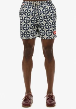 TILE PRINT 16 SWIM SHORT