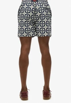 TILE PRINT 16 SWIM SHORT