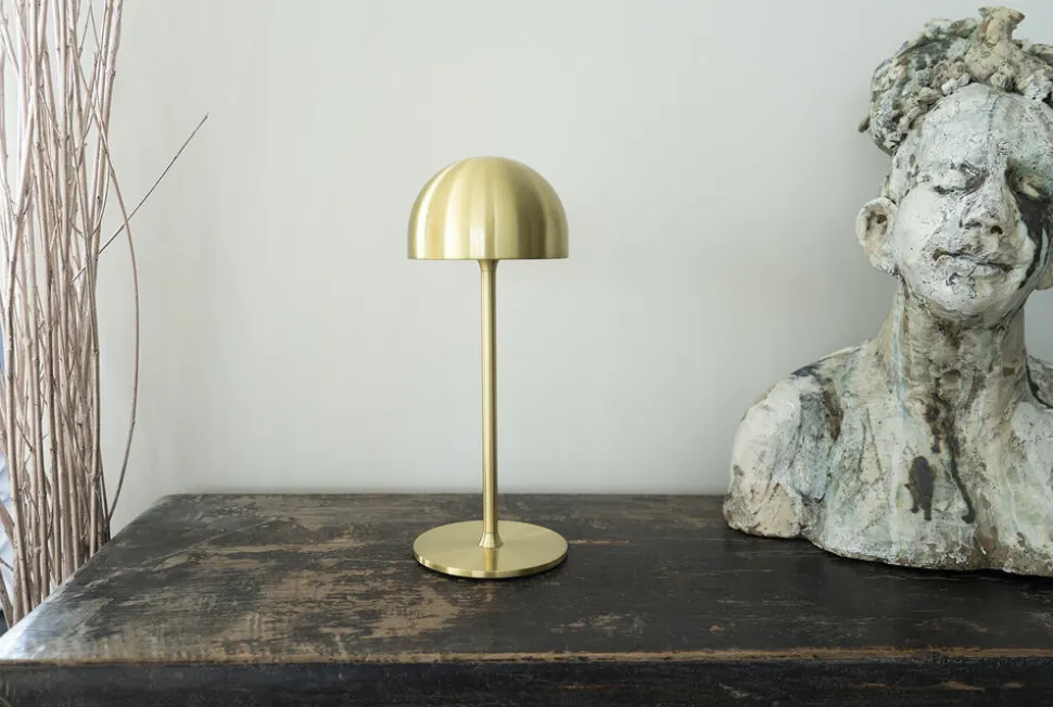 Tim Genopladelig H30cm, Messing