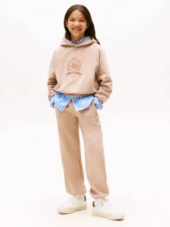 TONAL CREST SWEATPANTS