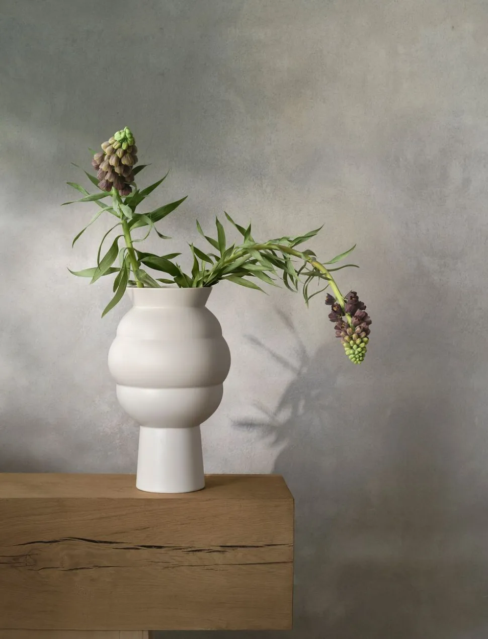 Tortus Archie vase No4 white