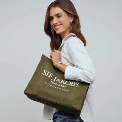 TOTE BAG KHAKI GREEN