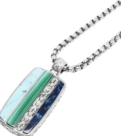 Trinity Pendant Necklace in Silver