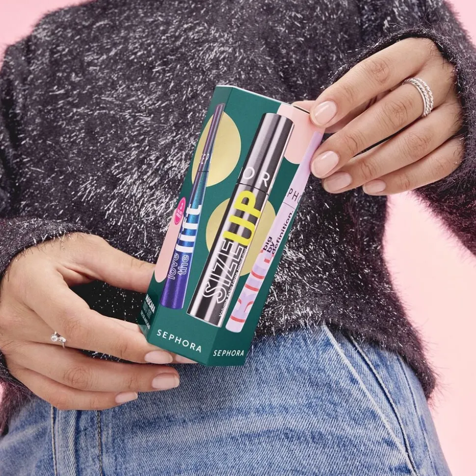 TRIO DE MASCARAS - 3 mascaraer, 3 effekter: Volumen, definition, løft