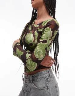 TSAUDREY ASYMMETRIC TOP JSR - COTTON BLEND