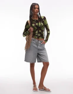 TSAUDREY ASYMMETRIC TOP JSR - COTTON BLEND