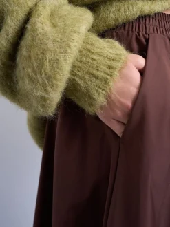 TSDORY MIDI SKIRT WVN