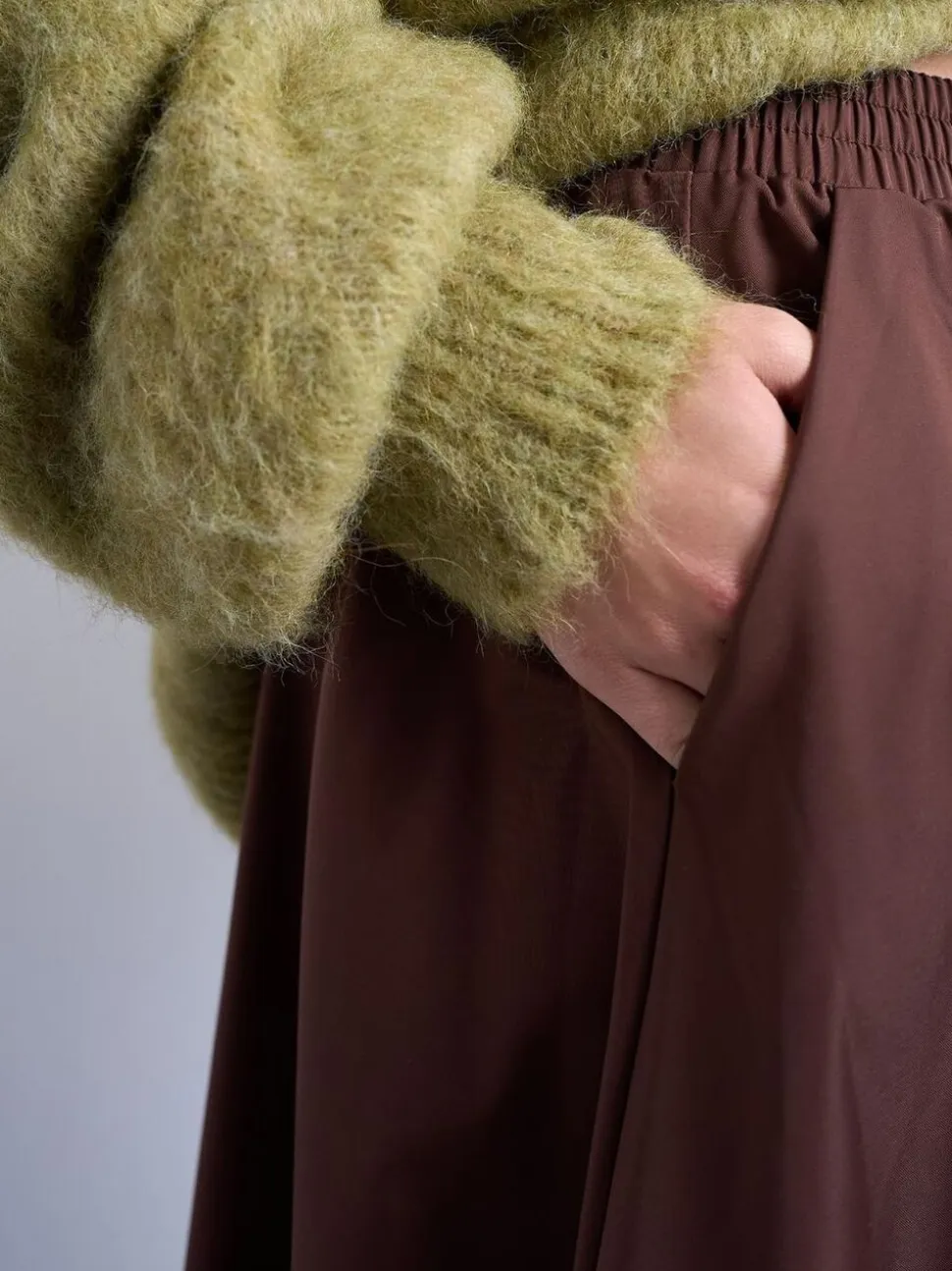 TSDORY MIDI SKIRT WVN