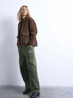 TSPALOMA EMB JOGGERS JSR - COTTON