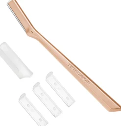 Tweezerman Retail Facial Razor Rose Gold