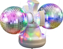 TWIN SPEJLKUGLERmLEDLYS