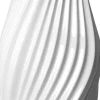 Twist Vase H31 cm hvid porcelæn