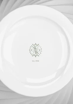 Twist Vase H25 cm hvid porcelæn