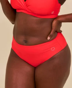 Ubud højtaljet bikini underdel - Heat