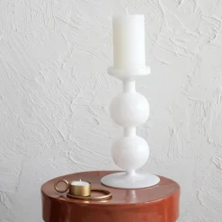 Urban Nature Culture candle holder Bulb white, 25 cm