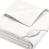 Varmeplaid i hvid 180 cm x 130 cm HD 75