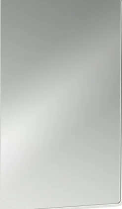 Vægspejl Rim 70x44 cm White