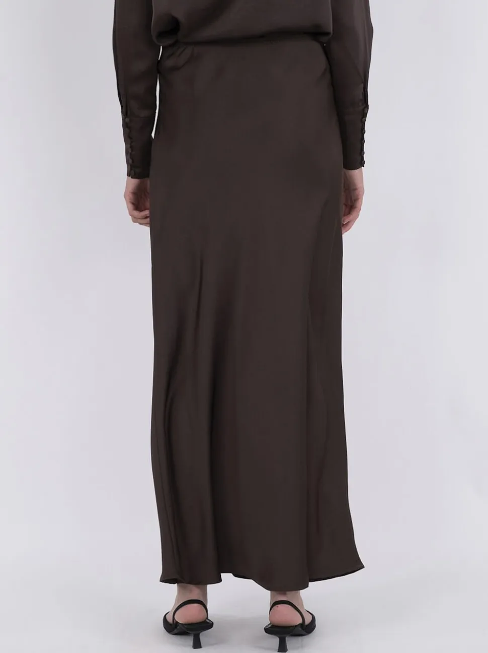 Vicky Heavy Sateen Skirt