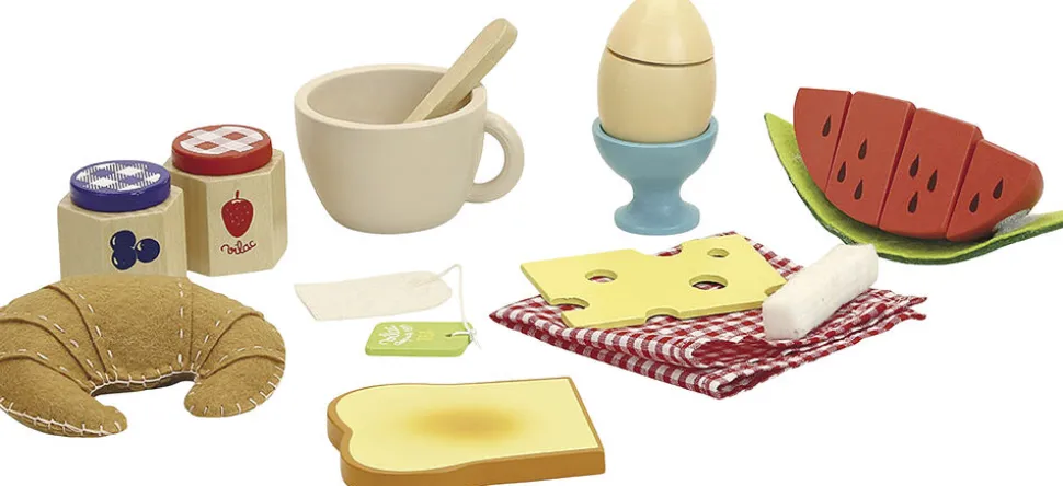 Vilac - Legemad i træ - Morgenmad