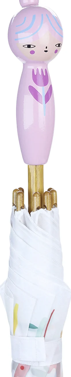 Vilac - Paraply - Blomsterpige pink af Suzy Ultman