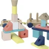 Vilac - Togsæt med byggeklodser